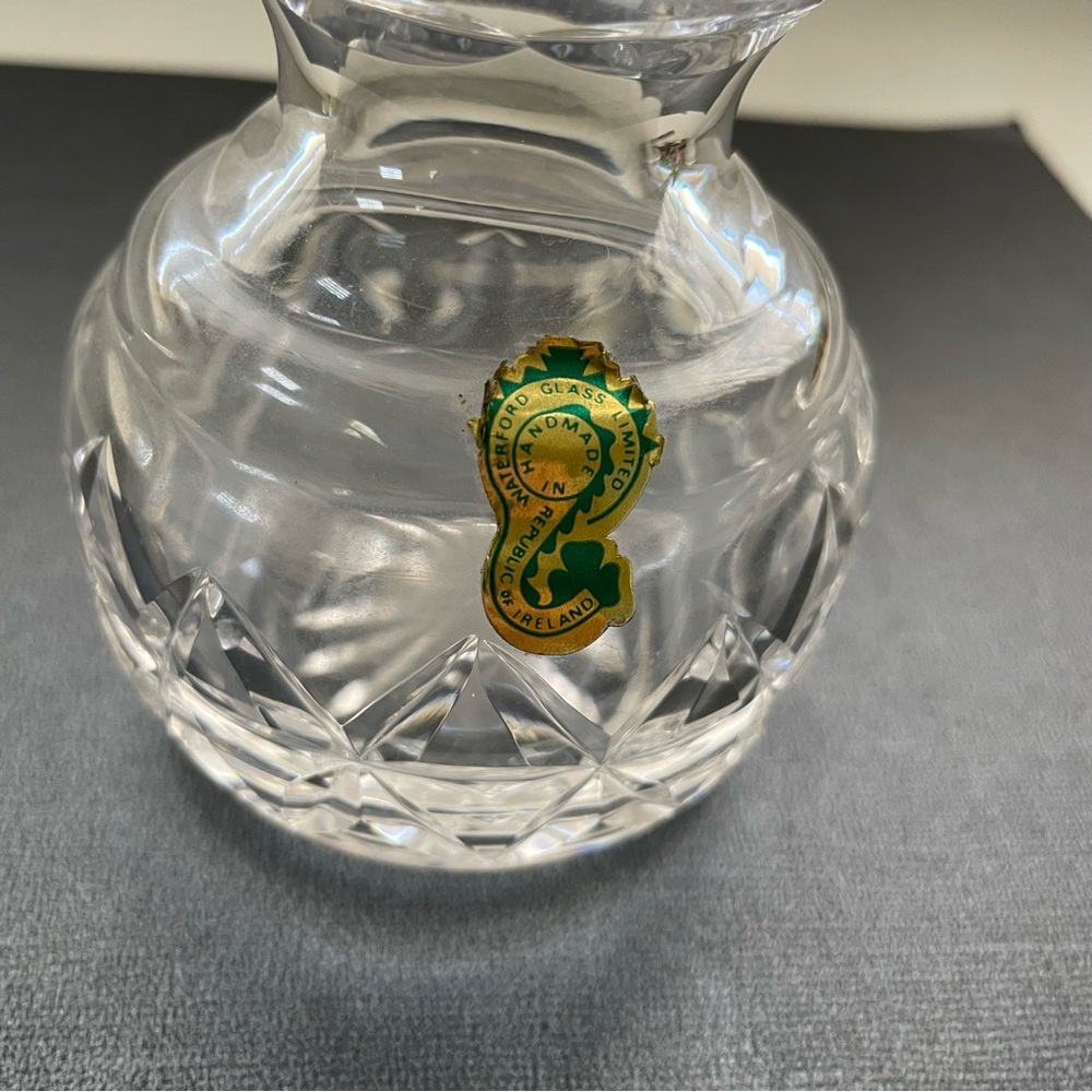 Waterford - Crystal Cut Glass - Flower Bud Vase - Republic of Ireland - Picture 6 of 7
